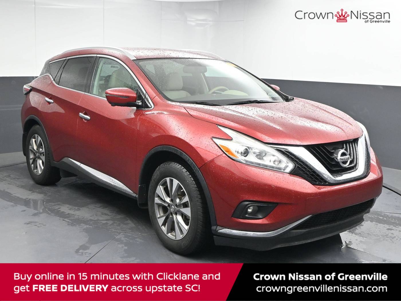 2017 Nissan Murano SL — SUV — 70,301 mi — Greenville, SC