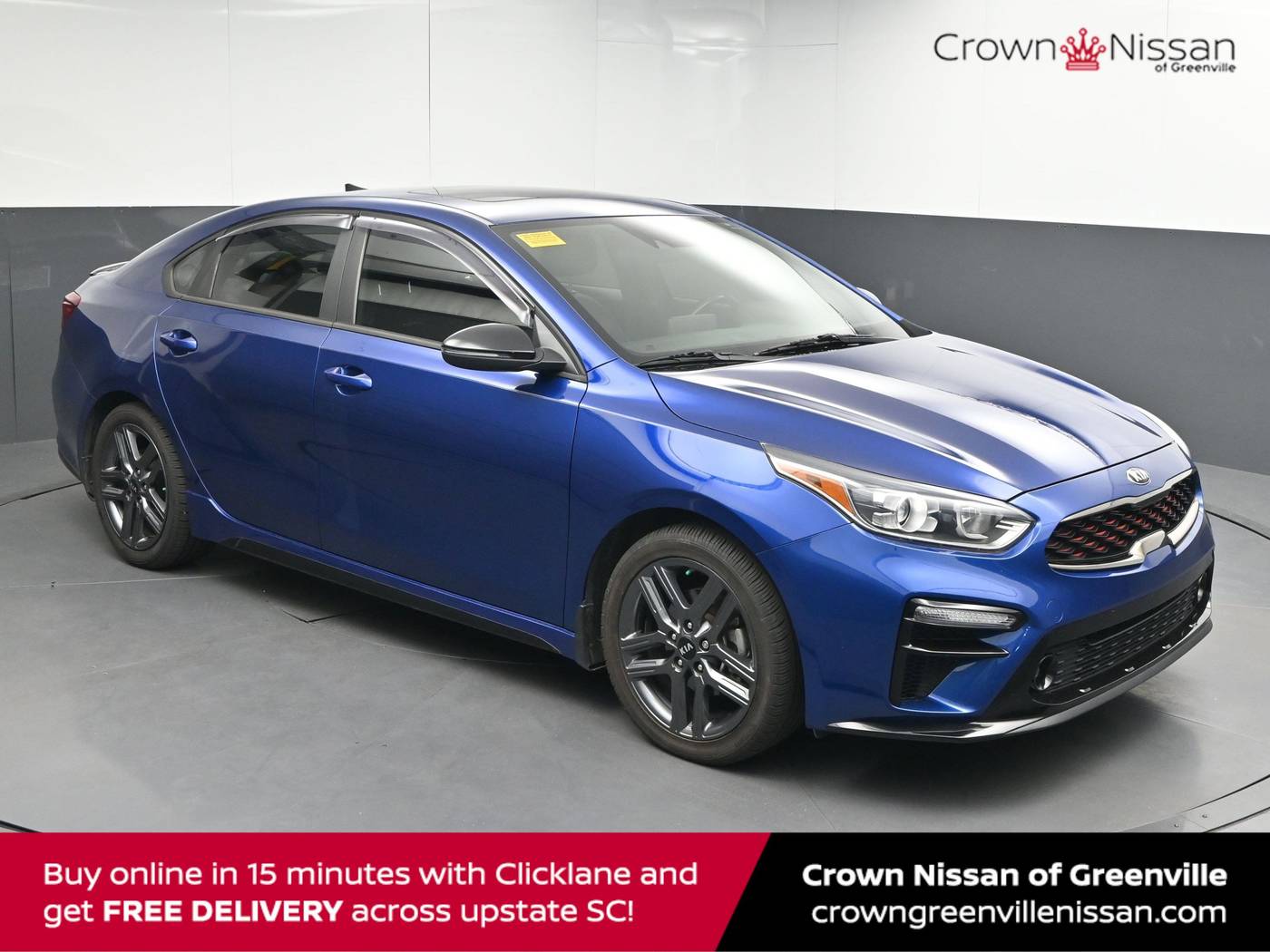2021 Kia Forte GT-Line — Sedan — 60,745 mi — Greenville, SC