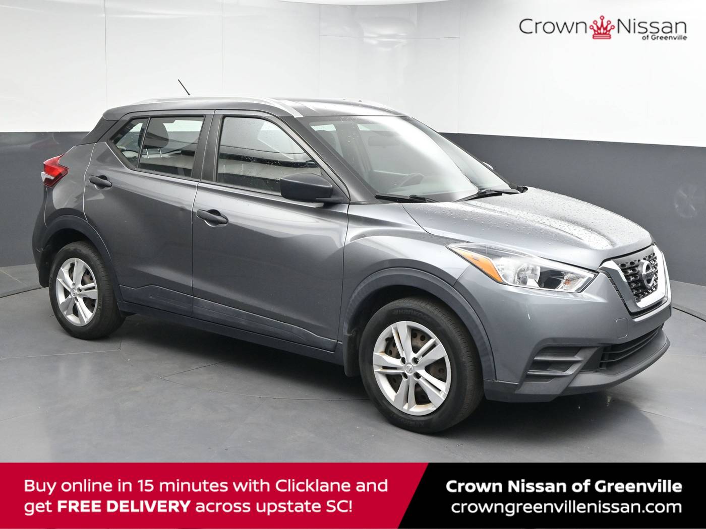 2019 Nissan Kicks S — SUV — 61,692 mi — Greenville, SC