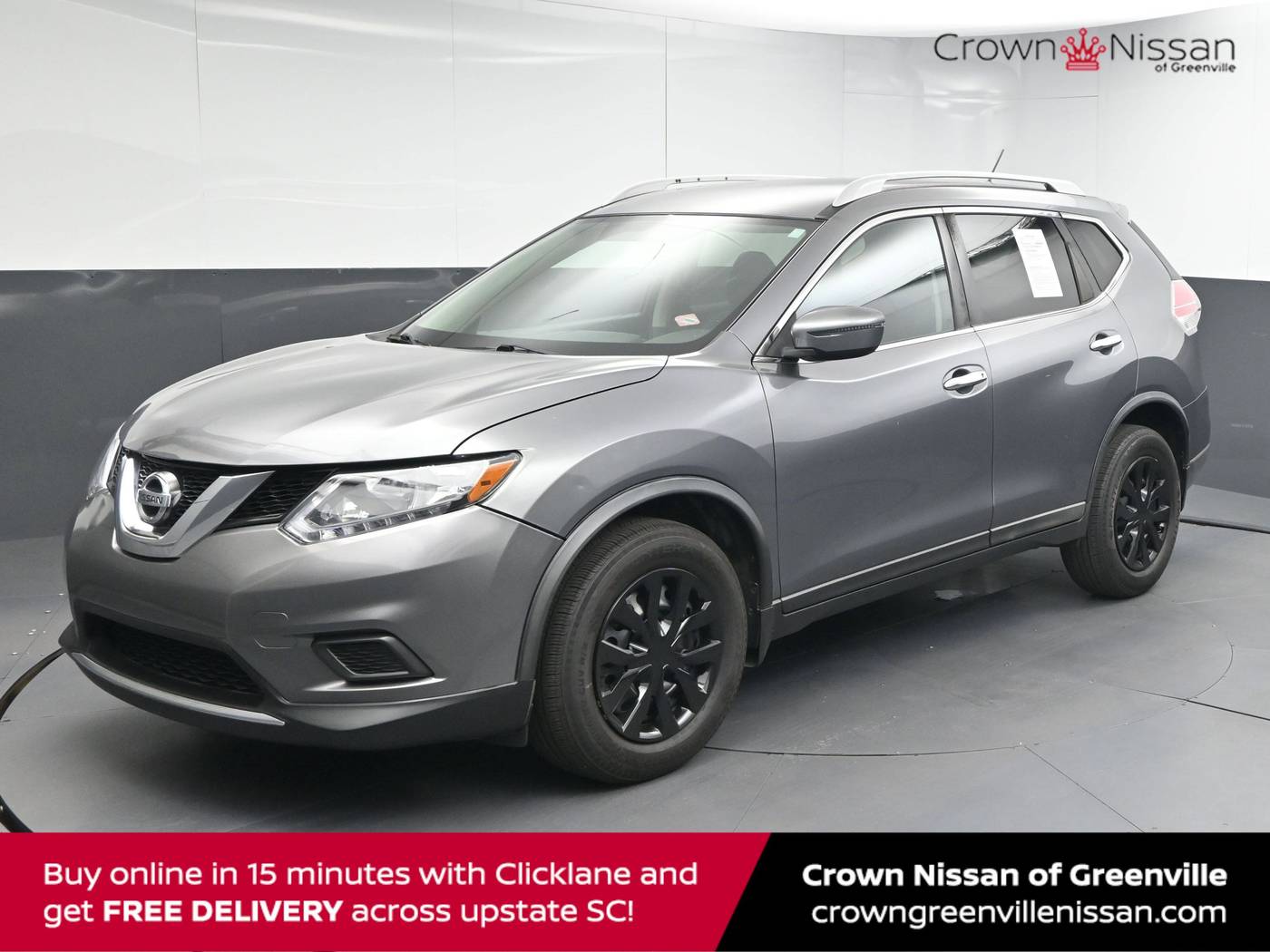 2016 Nissan Rogue S — SUV — 102,899 mi — Greenville, SC