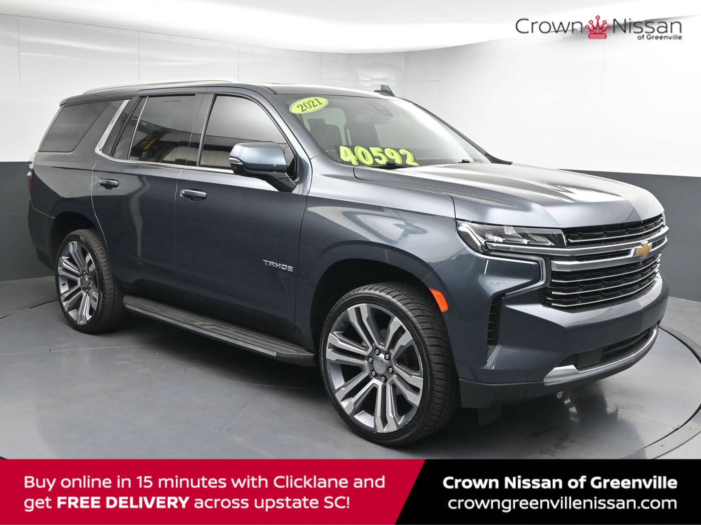 2021 Chevrolet Tahoe LT — SUV — 114,786 mi — Greenville, SC