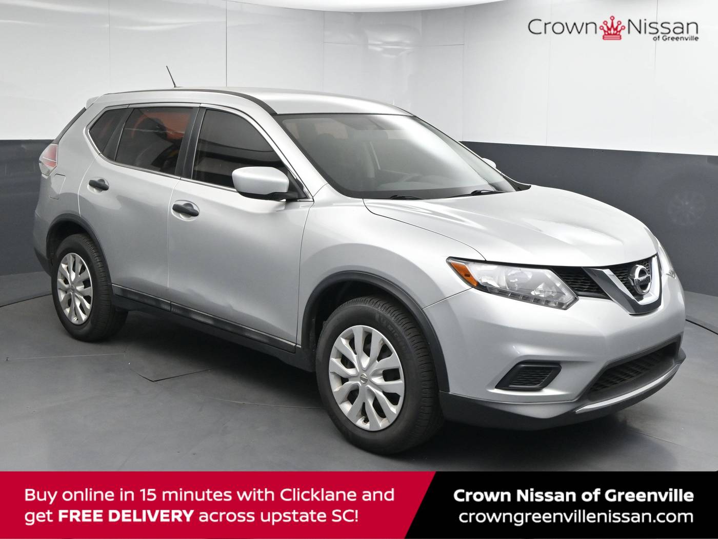 2016 Nissan Rogue S — SUV — 135,728 mi — Greenville, SC