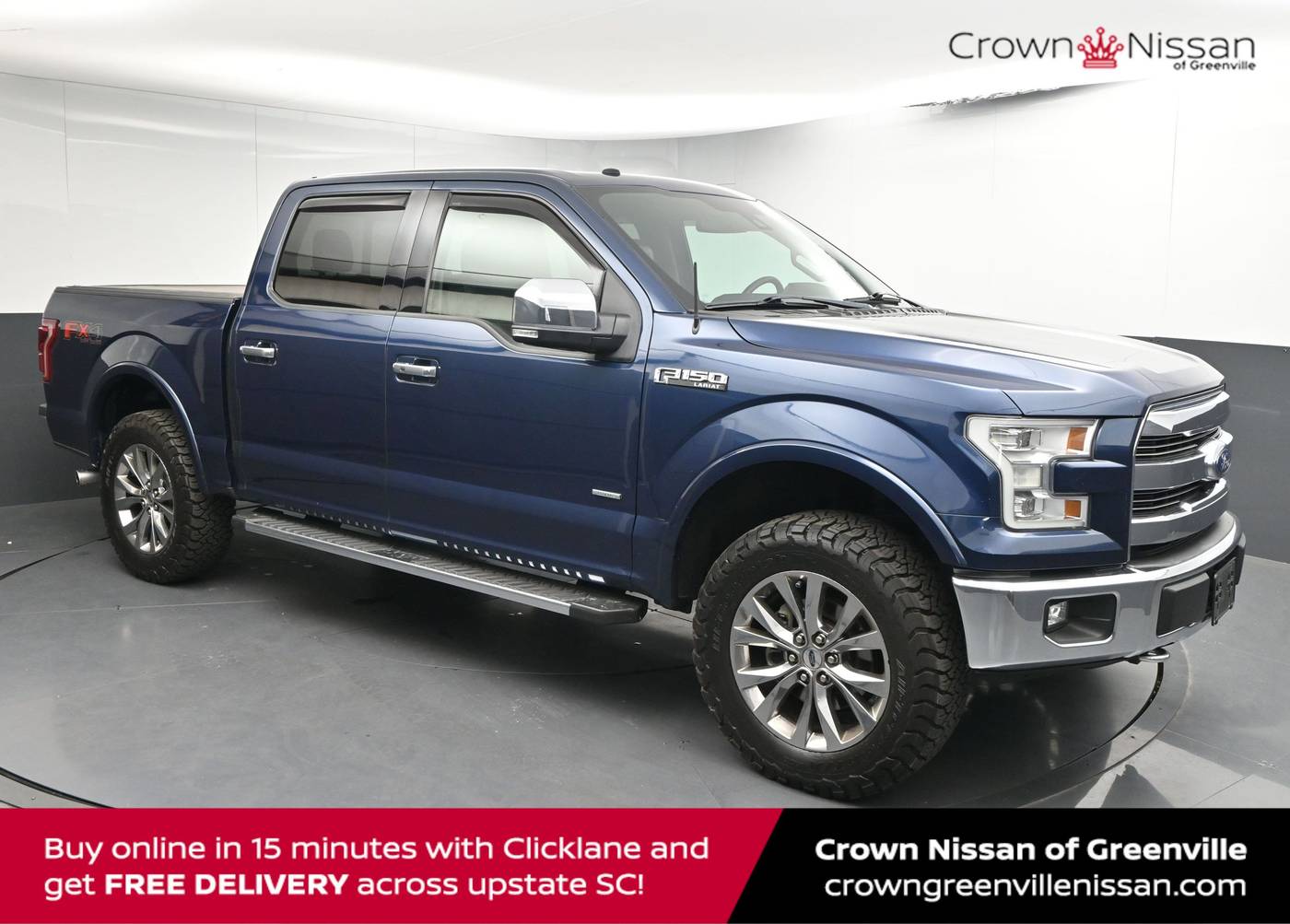 2017 Ford F-150 Lariat — Pickup Truck — 111,112 mi — Greenville, SC
