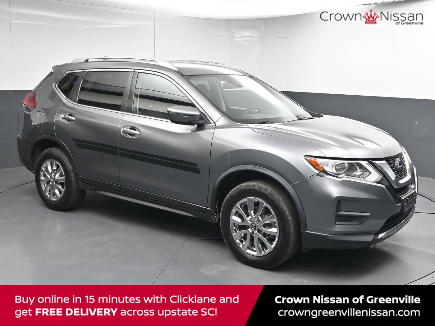 2020 Nissan Rogue SV — SUV — 70,606 mi — Greenville, SC