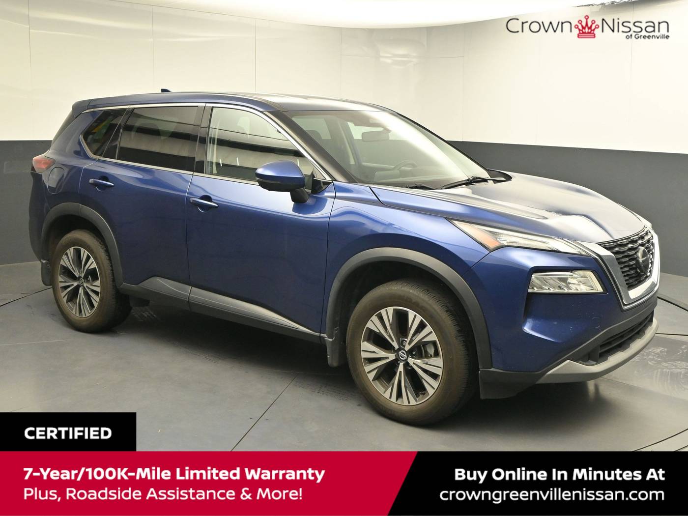 2021 Nissan Rogue SV — SUV — 59,172 mi — Greenville, SC
