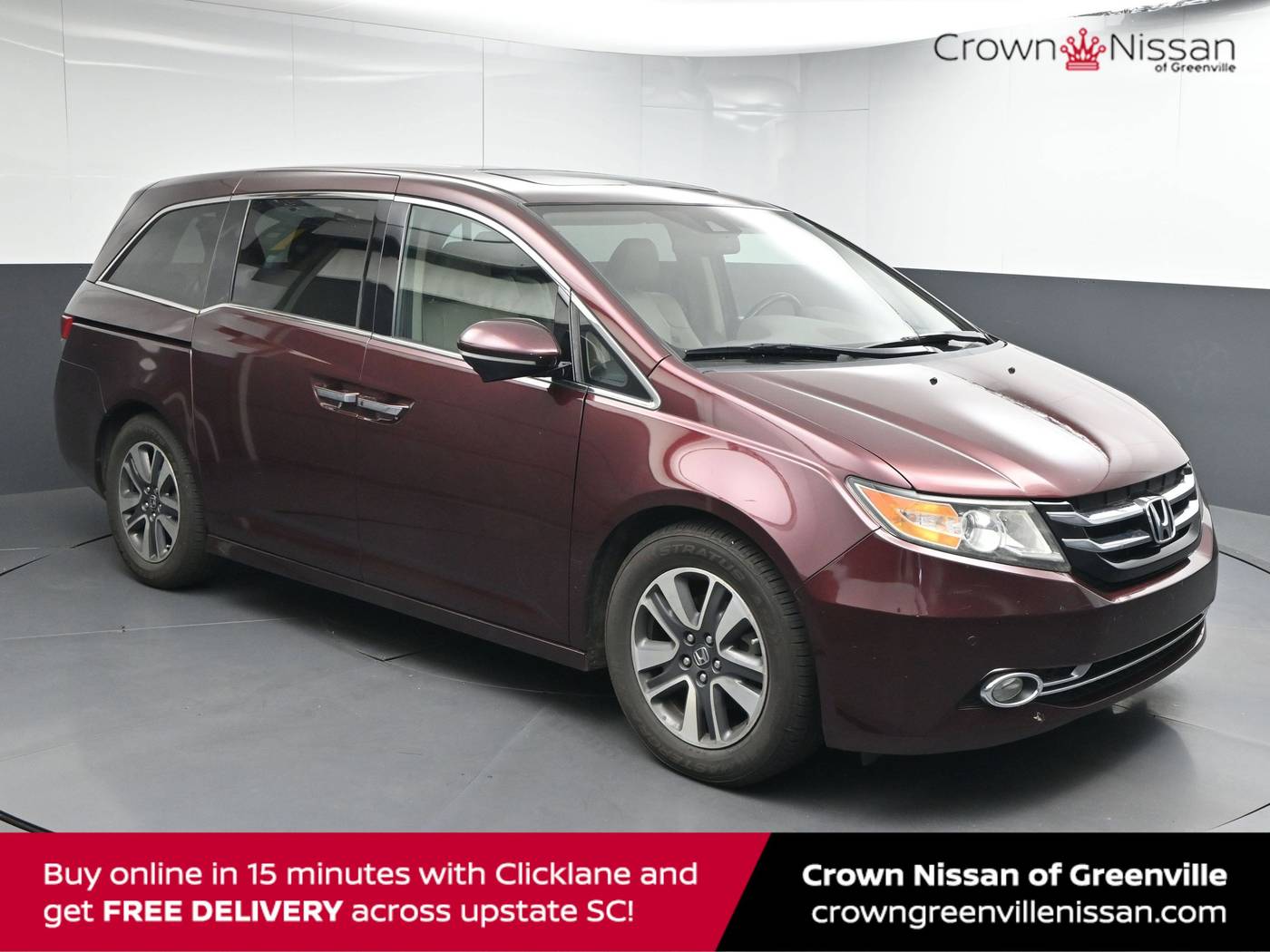 2015 Honda Odyssey Touring — Minivan — 148,889 mi — Greenville, SC