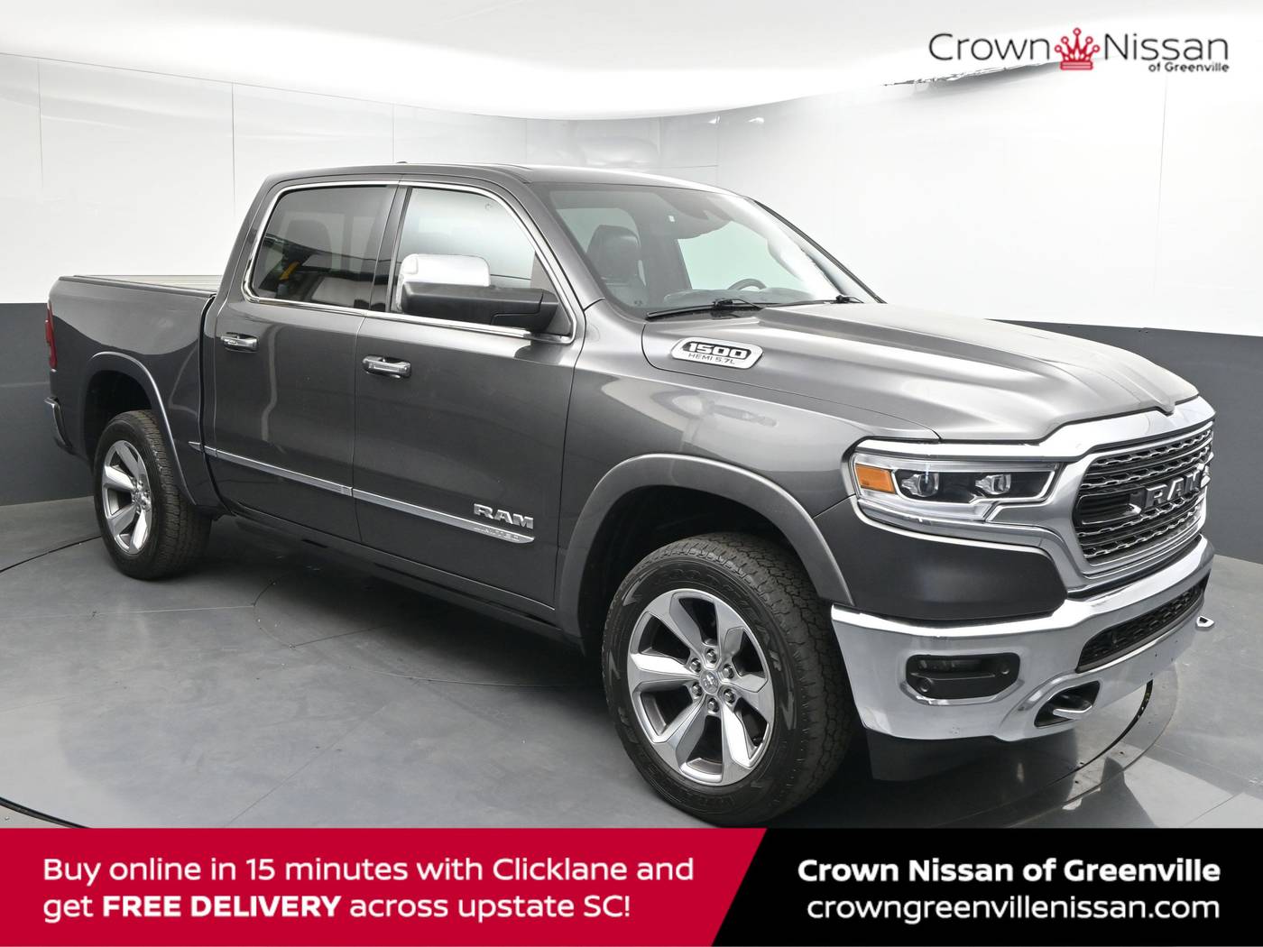 2019 Ram 1500 Limited — Pickup Truck — 105,546 mi — Greenville, SC