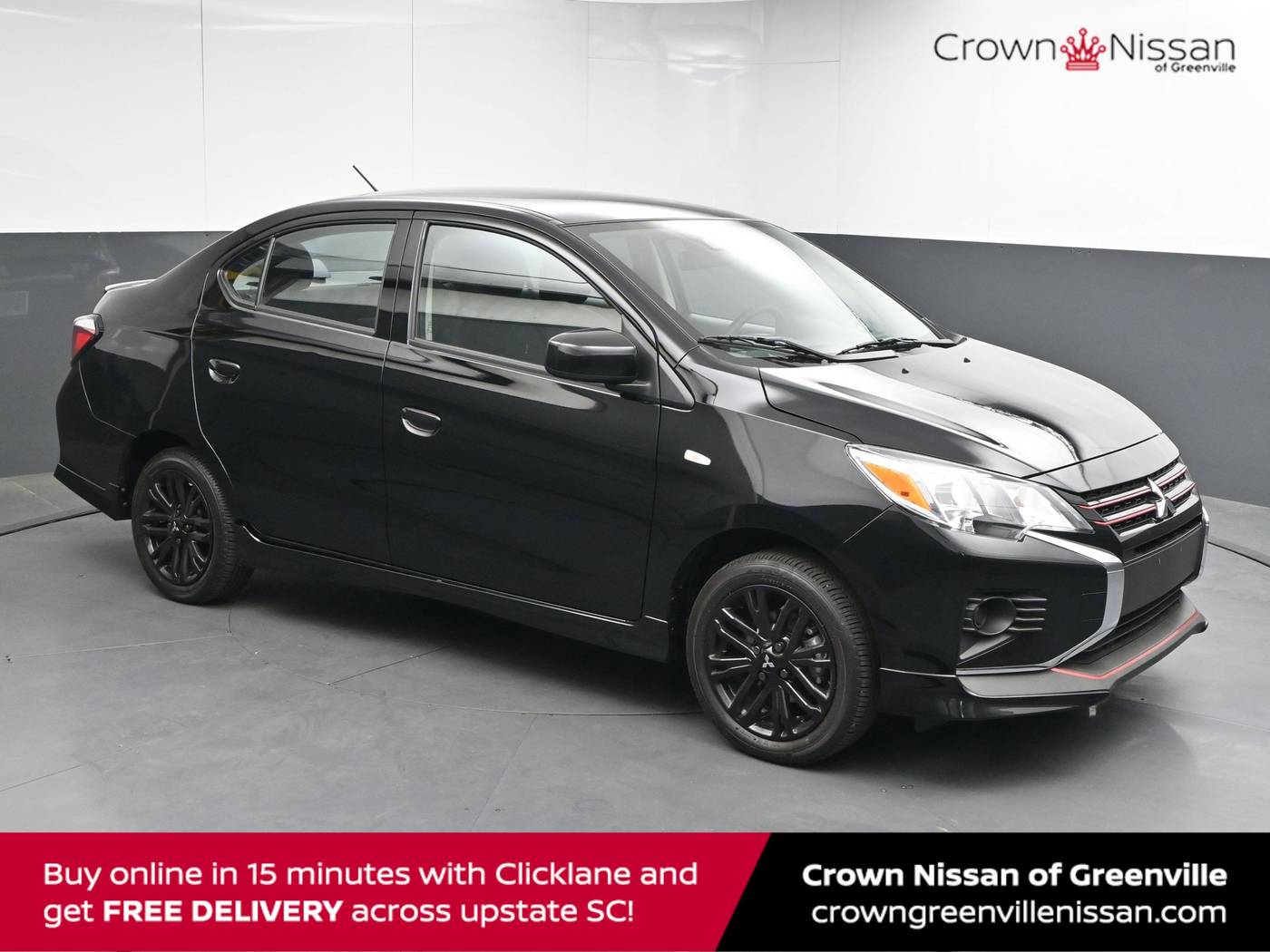 2024 Mitsubishi Mirage Black Edition — Sedan — 4,800 mi — Greenville, SC