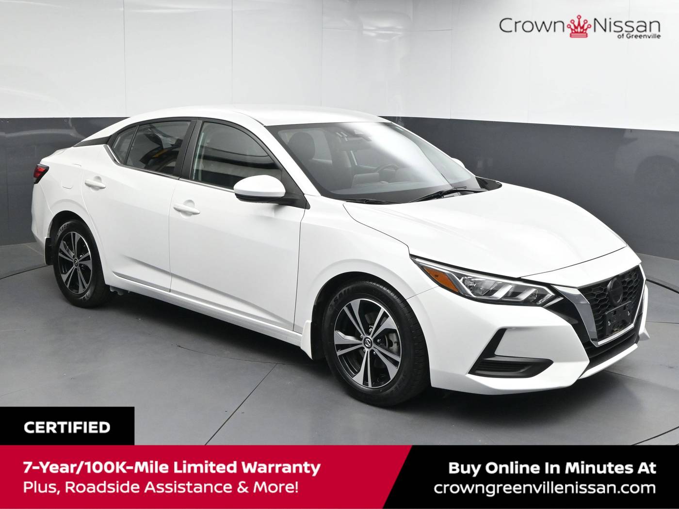 2020 Nissan Sentra SV — Sedan — 49,744 mi — Greenville, SC