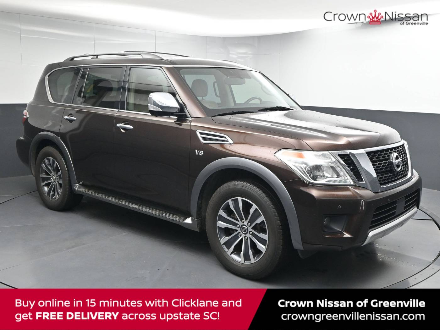 2018 Nissan Armada SL — SUV — 98,957 mi — Greenville, SC