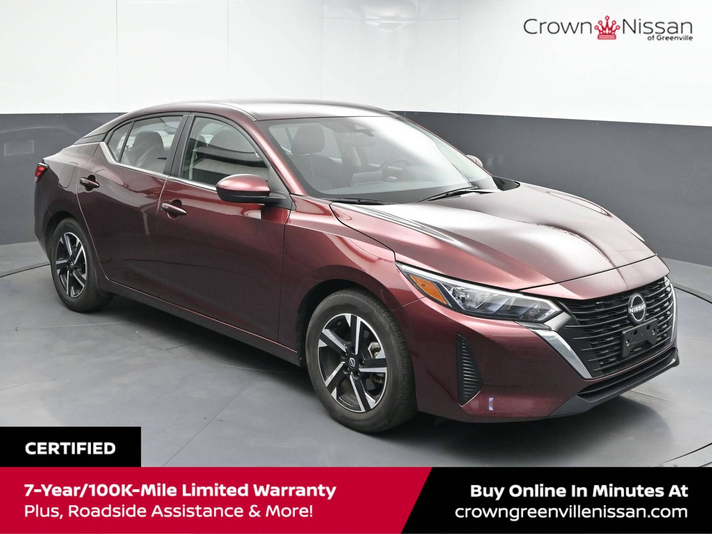 2024 Nissan Sentra SV — Sedan — 23,035 mi — Greenville, SC