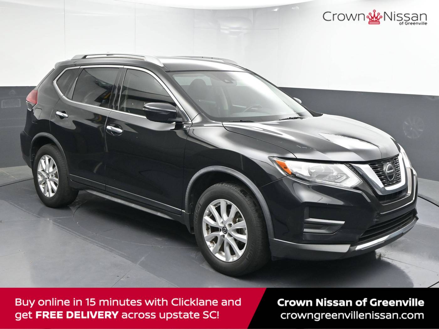 2019 Nissan Rogue S — SUV — 60,672 mi — Greenville, SC