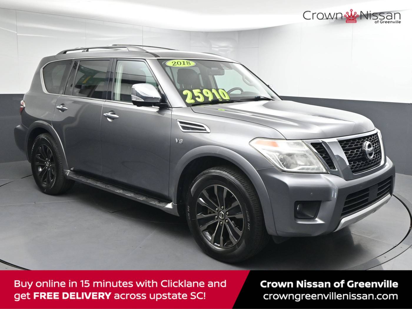 2018 Nissan Armada Platinum — SUV — 68,876 mi — Greenville, SC