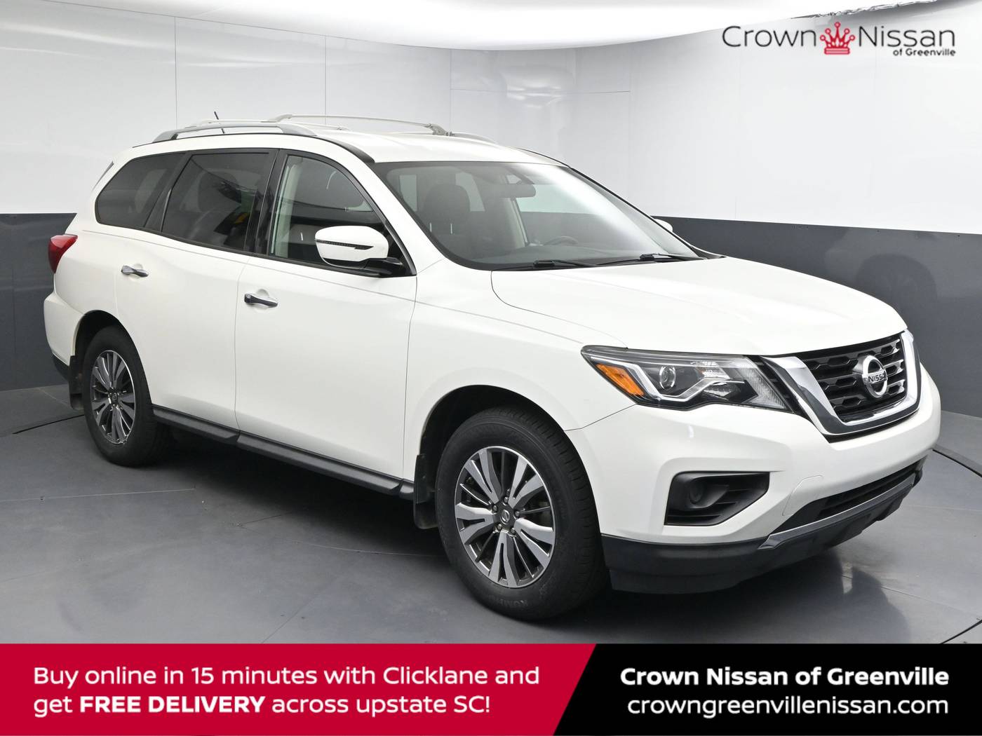 2018 Nissan Pathfinder S — SUV — 91,721 mi — Greenville, SC