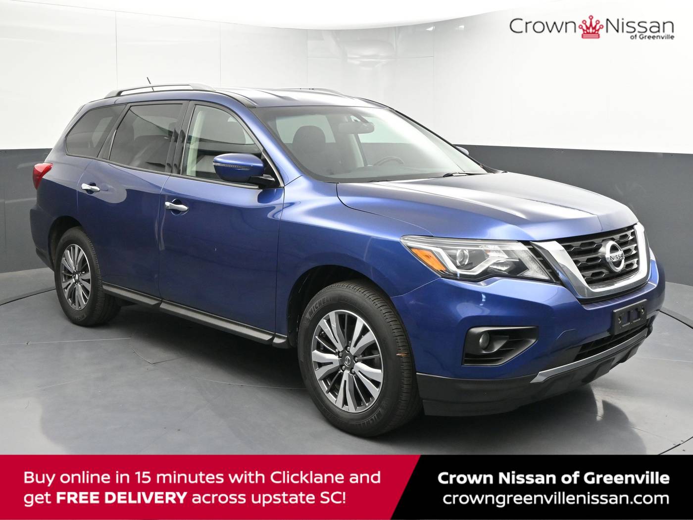 2018 Nissan Pathfinder SV — SUV — 83,454 mi — Greenville, SC