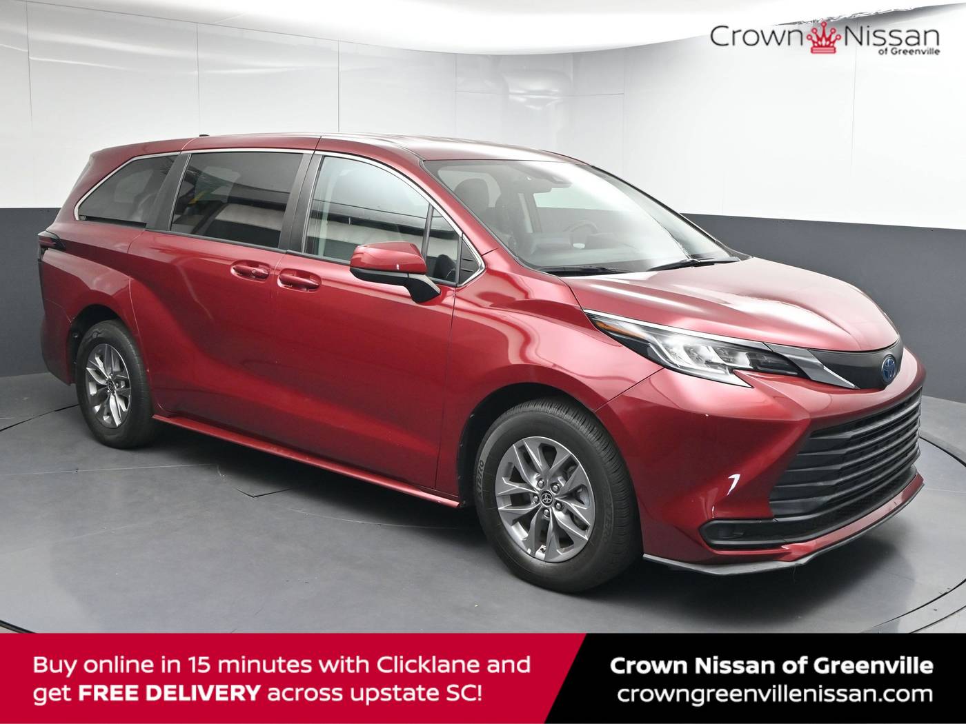 2021 Toyota Sienna LE — Minivan — 138,950 mi — Greenville, SC