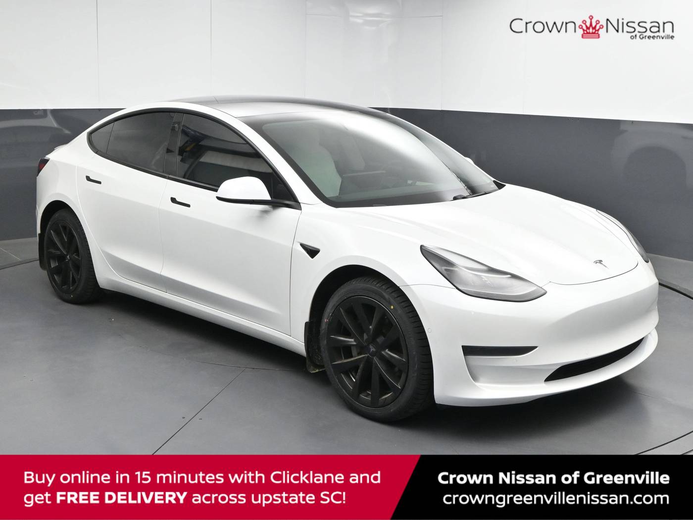 2021 Tesla Model 3 Standard Range Plus — Sedan — 49,638 mi — Greenville, SC
