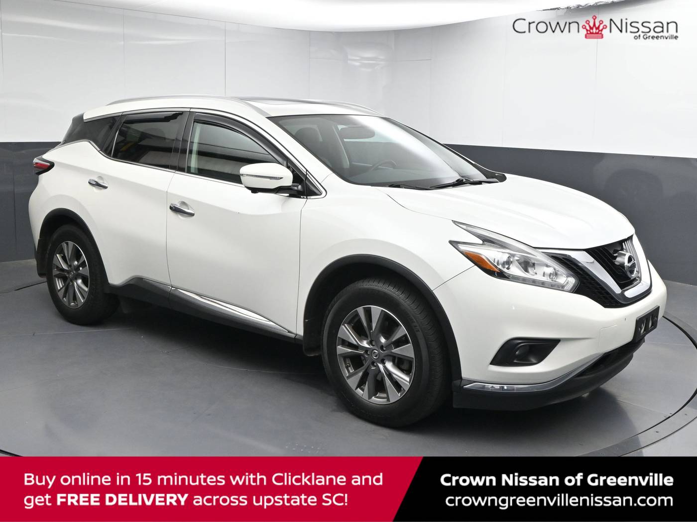 2015 Nissan Murano SL — SUV — 104,408 mi — Greenville, SC