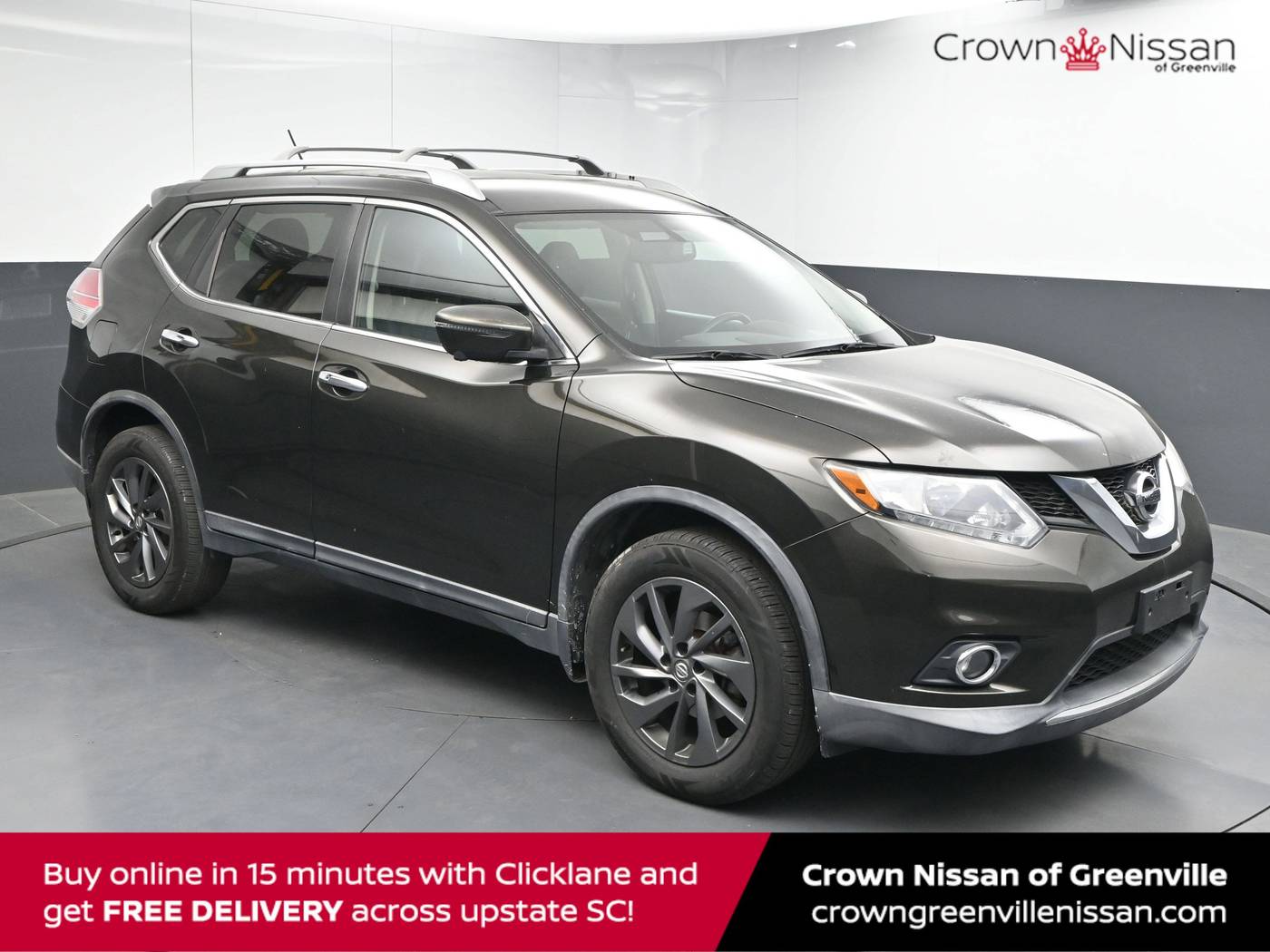 2016 Nissan Rogue SL — SUV — 58,047 mi — Greenville, SC