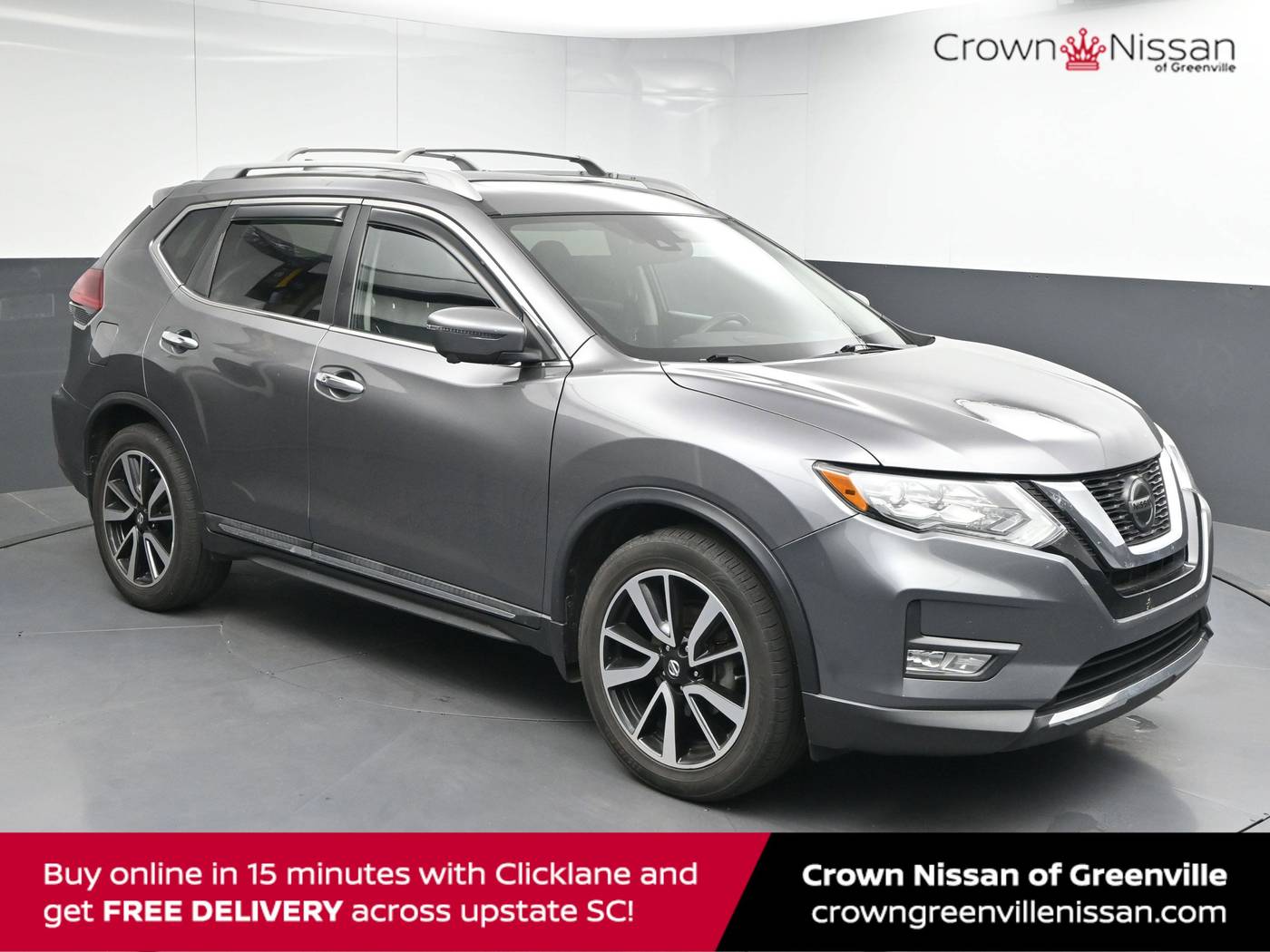 2019 Nissan Rogue SL — SUV — 76,789 mi — Greenville, SC