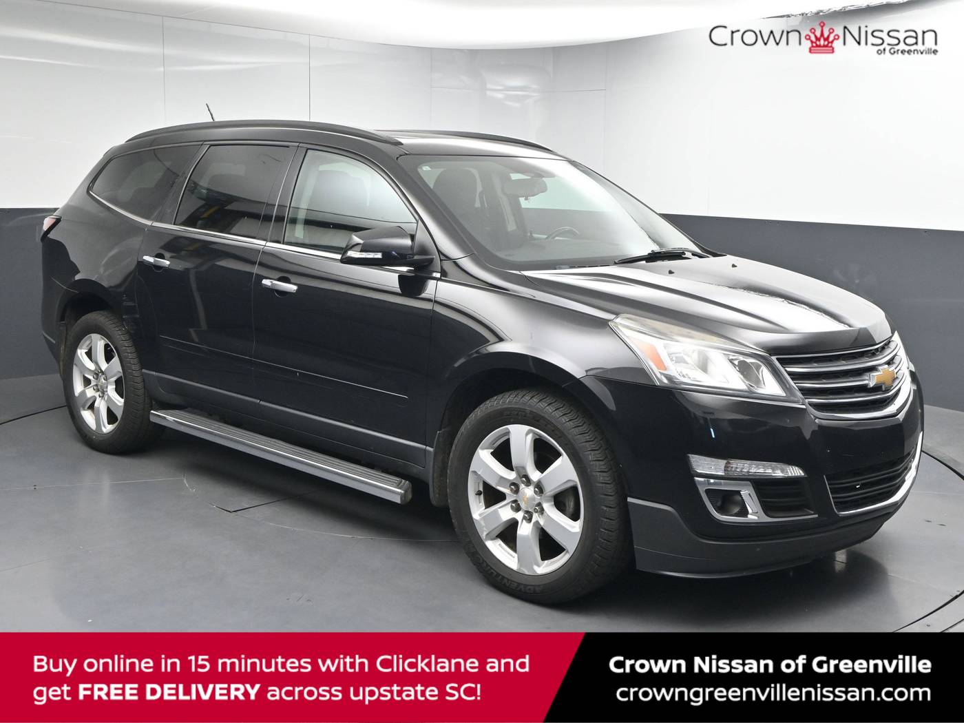 2016 Chevrolet Traverse LT — SUV — 128,451 mi — Greenville, SC