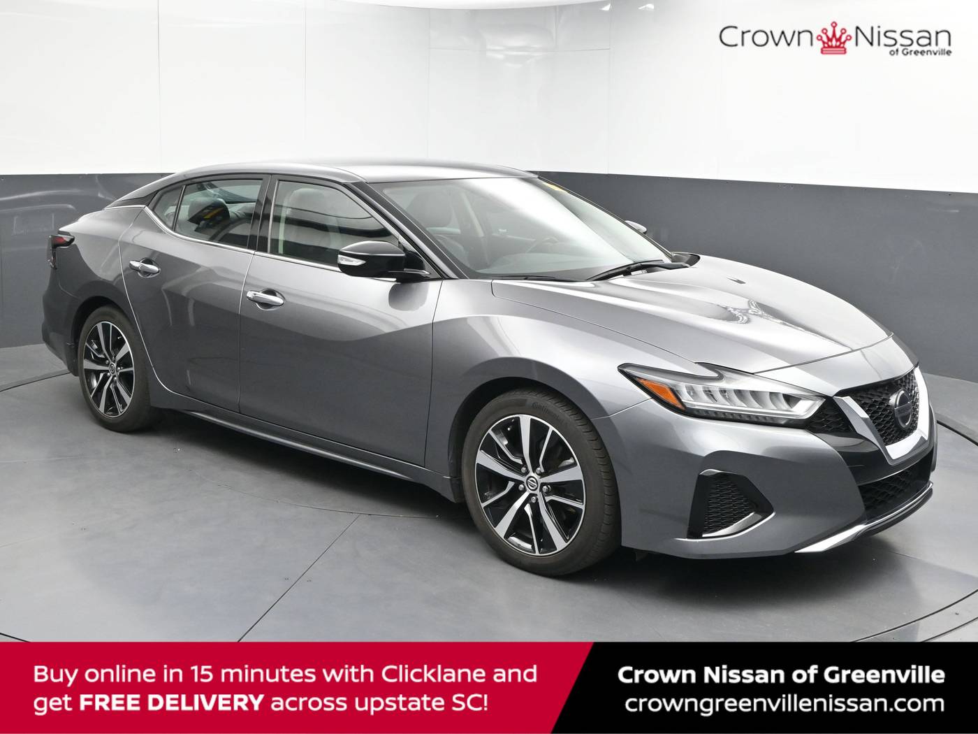 2021 Nissan Maxima SV — Sedan — 43,097 mi — Greenville, SC