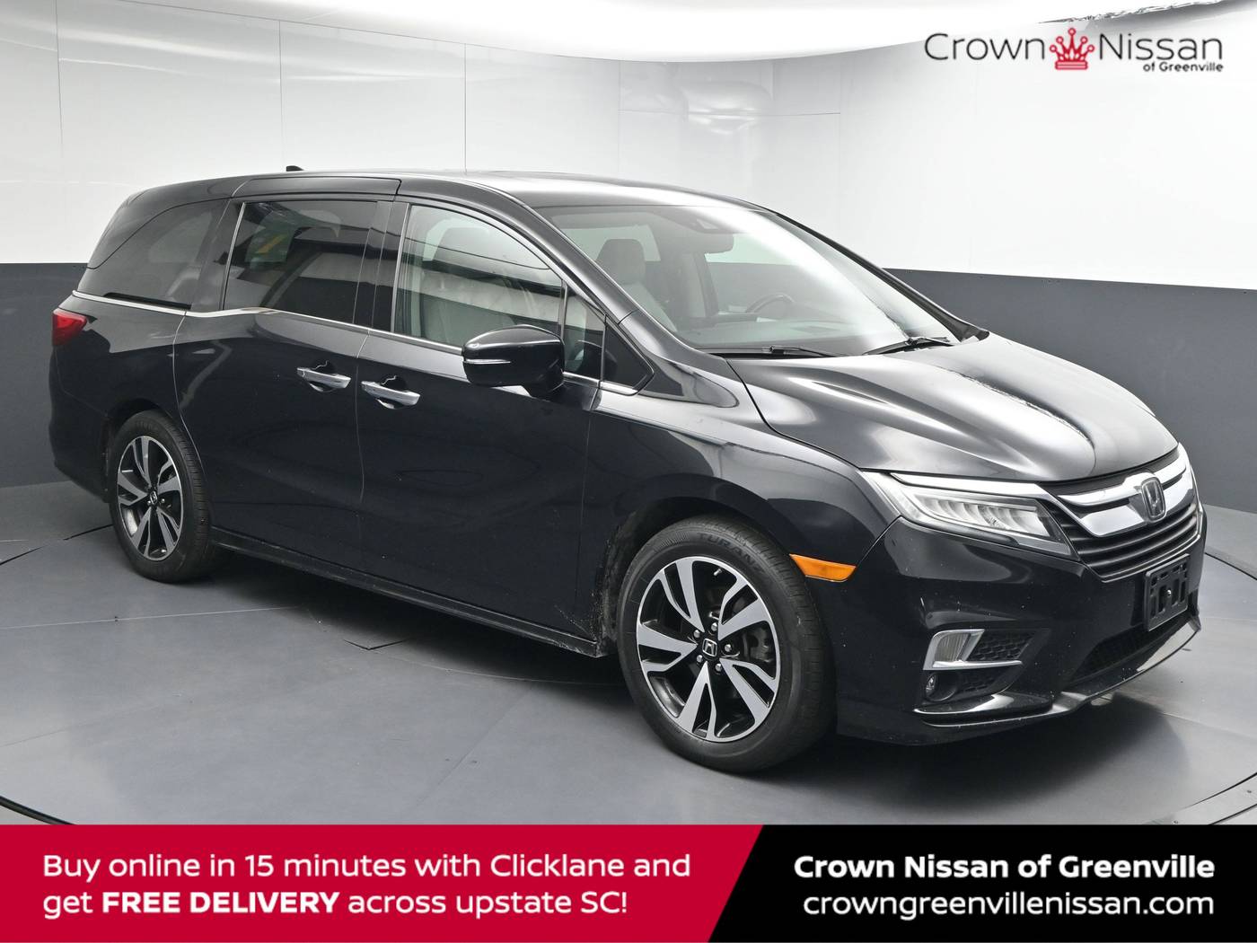2018 Honda Odyssey Elite — Minivan — 111,557 mi — Greenville, SC