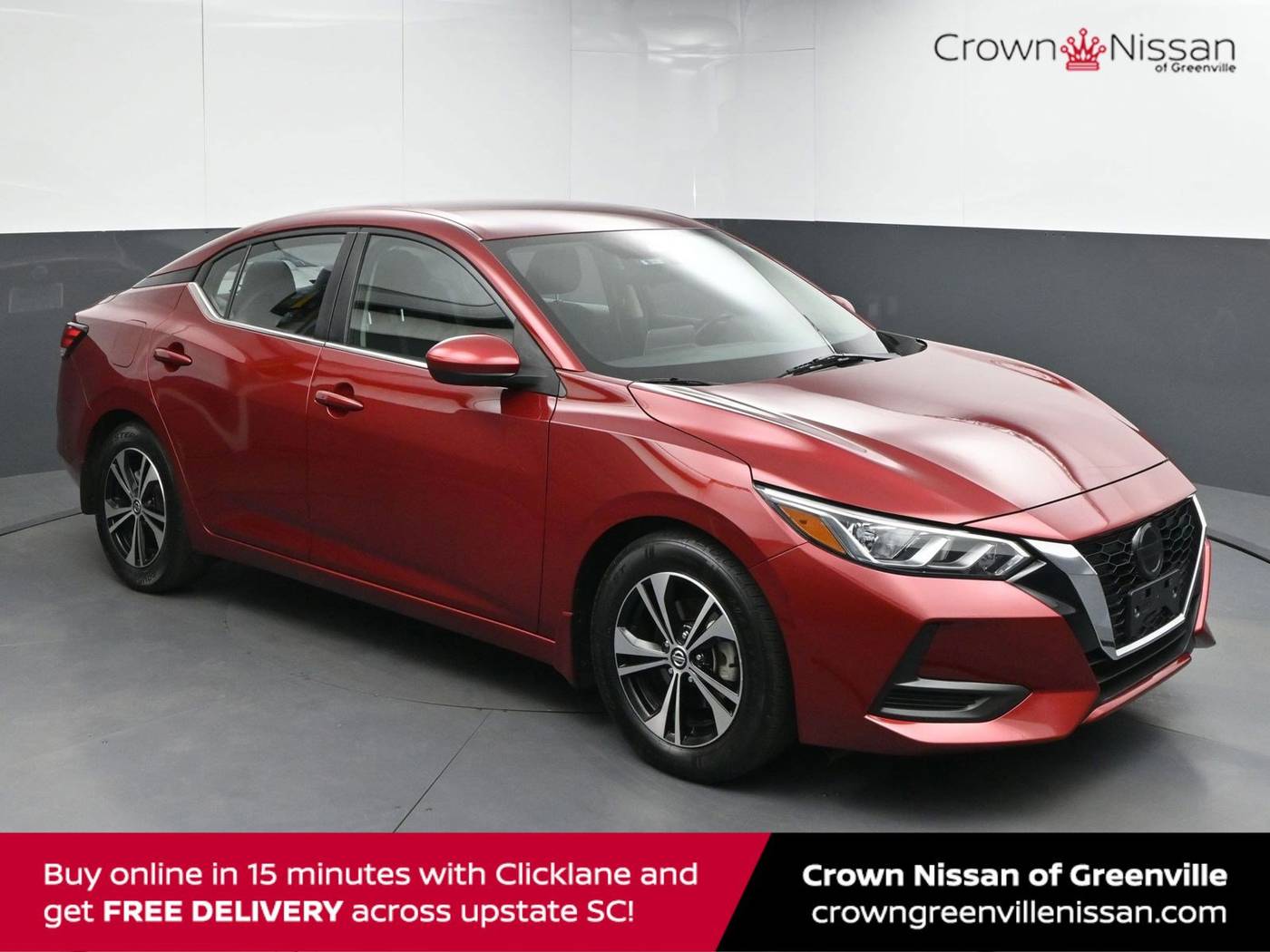 2021 Nissan Sentra SV — Sedan — 58,481 mi — Greenville, SC