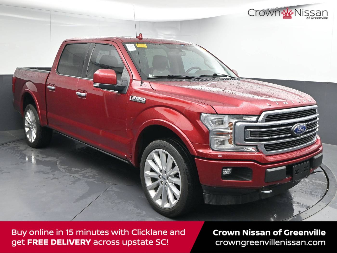 2019 Ford F-150 Limited — Pickup Truck — 38,997 mi — Greenville, SC
