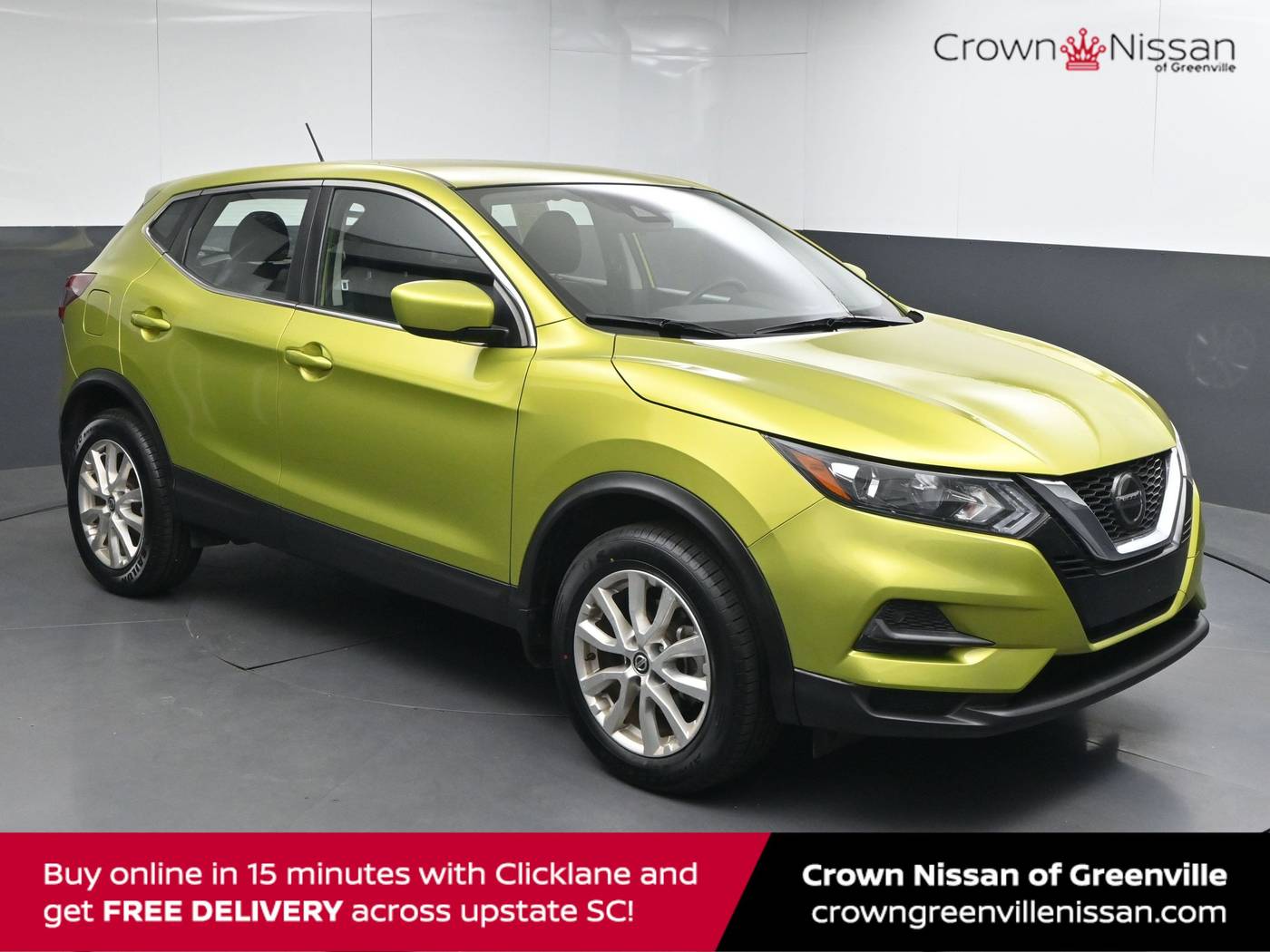 2021 Nissan Rogue Sport S — SUV — 57,622 mi — Greenville, SC