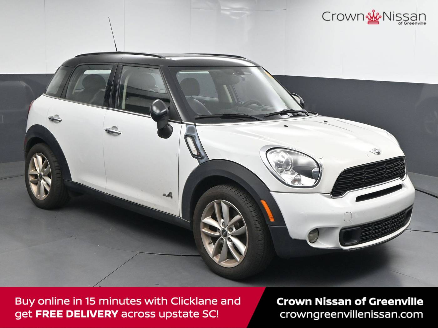 2013 MINI Countryman Cooper S ALL4 — SUV — 134,028 mi — Greenville, SC