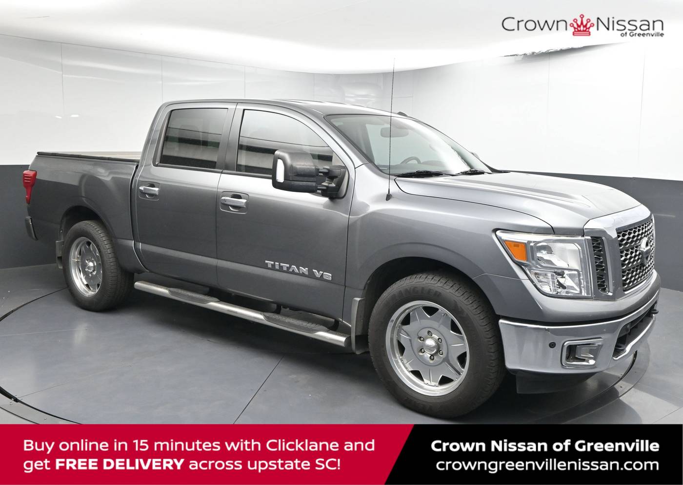 2018 Nissan Titan SV — Pickup Truck — 126,111 mi — Greenville, SC