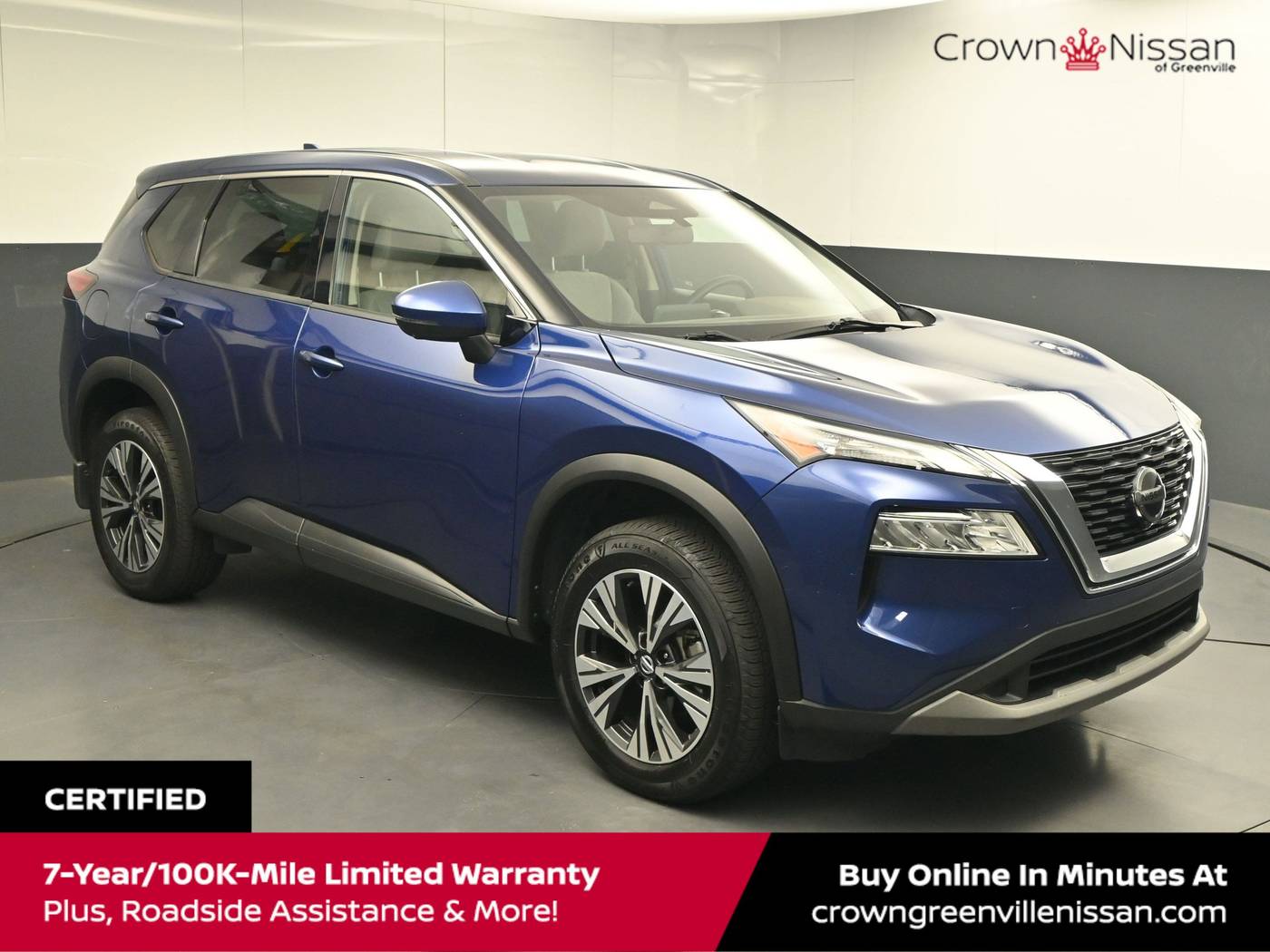 2021 Nissan Rogue SV — SUV — 45,896 mi — Greenville, SC