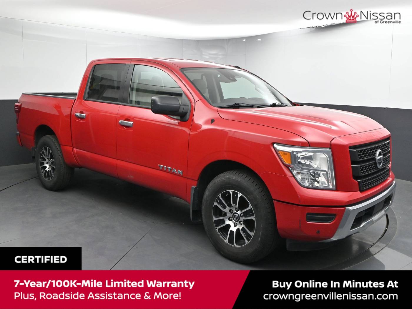 2021 Nissan Titan SV — Pickup Truck — 64,907 mi — Greenville, SC