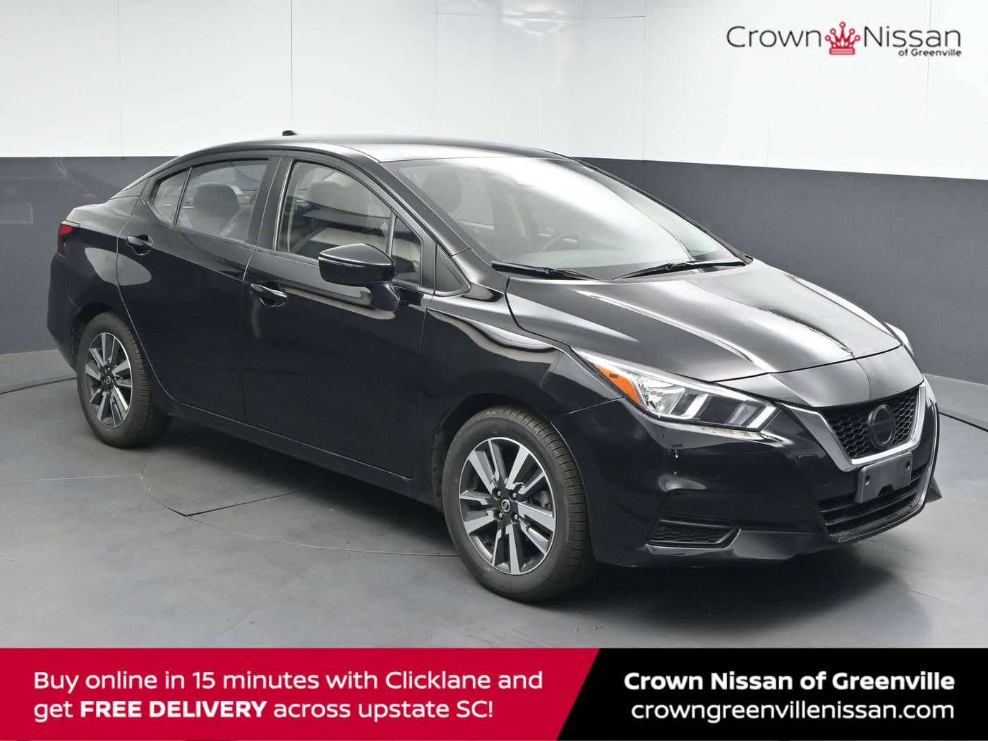 2021 Nissan Versa SV — Sedan — 72,936 mi — Greenville, SC
