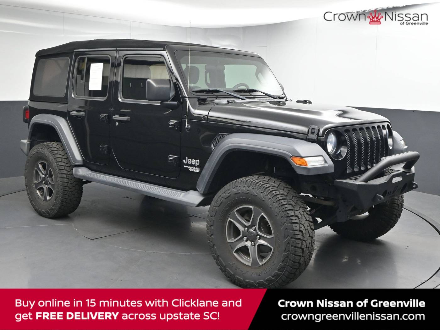 2019 Jeep Wrangler Sport S — SUV — 54,327 mi — Greenville, SC