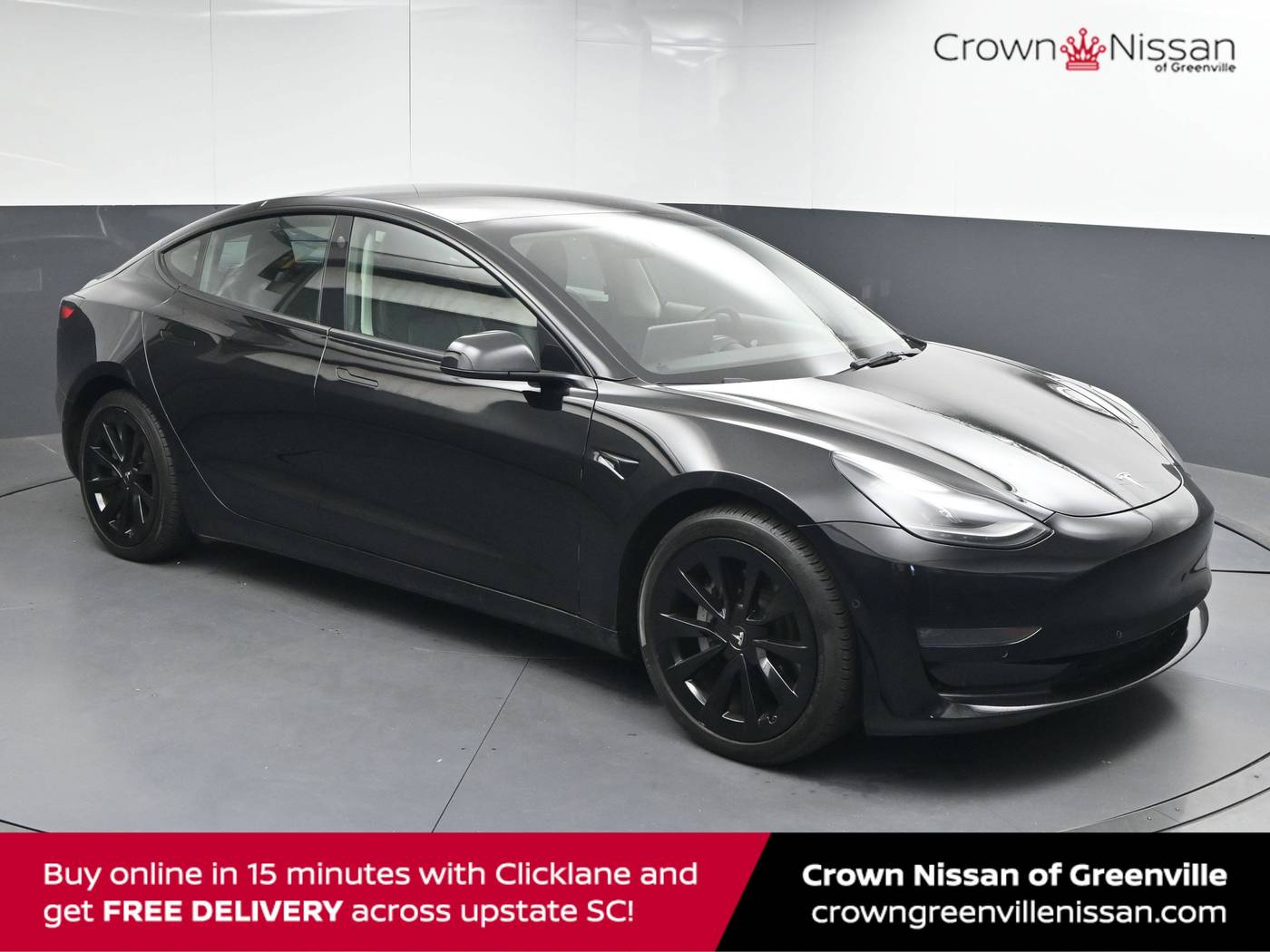 2022 Tesla Model 3 Long Range — Sedan — 92,213 mi — Greenville, SC