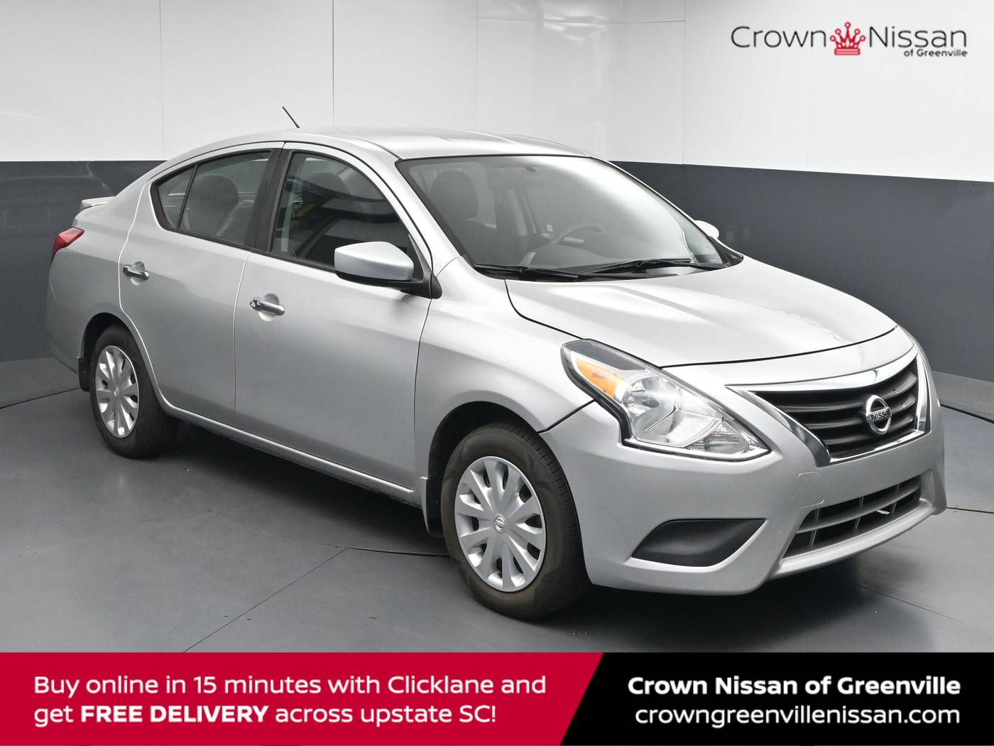 2019 Nissan Versa SV — Sedan — 100,011 mi — Greenville, SC