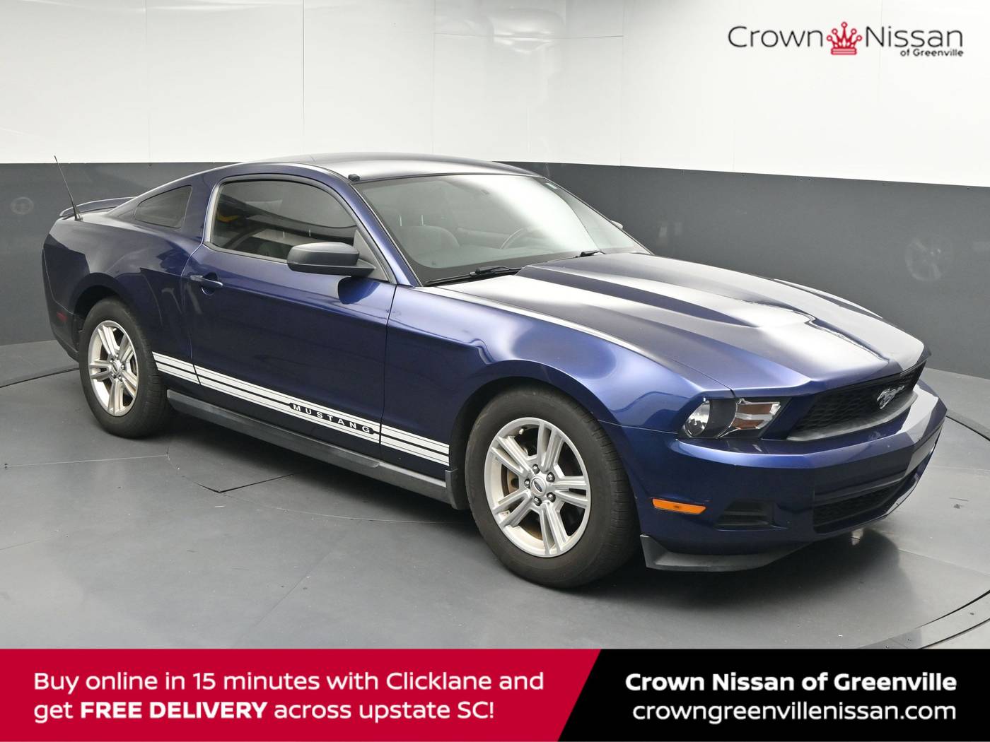 2012 Ford Mustang V6 — Coupe — 121,201 mi — Greenville, SC