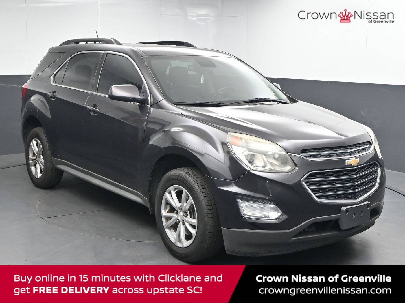 2016 Chevrolet Equinox LT — SUV — 100,531 mi — Greenville, SC