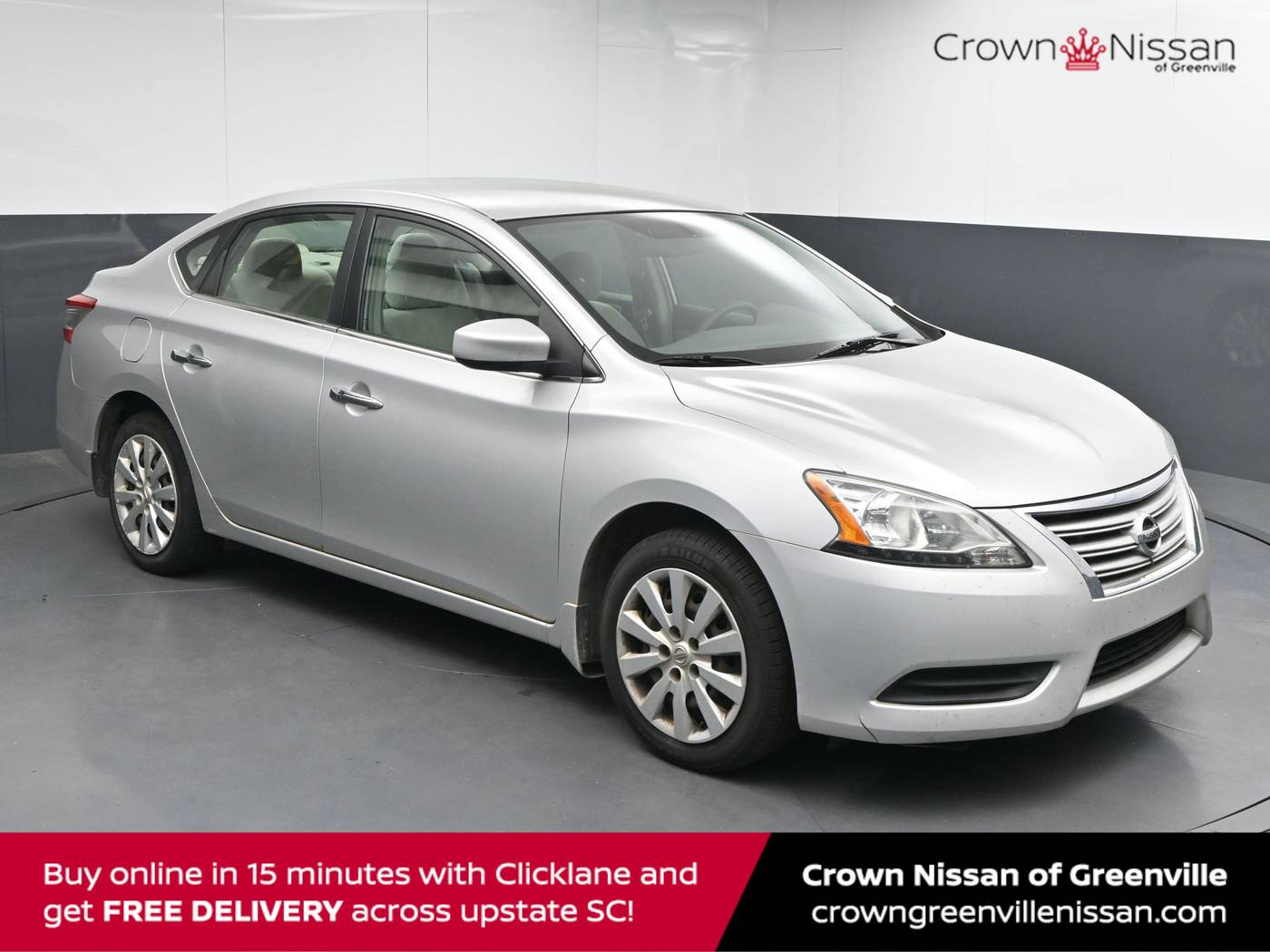 2013 Nissan Sentra SV — Sedan — 116,363 mi — Greenville, SC