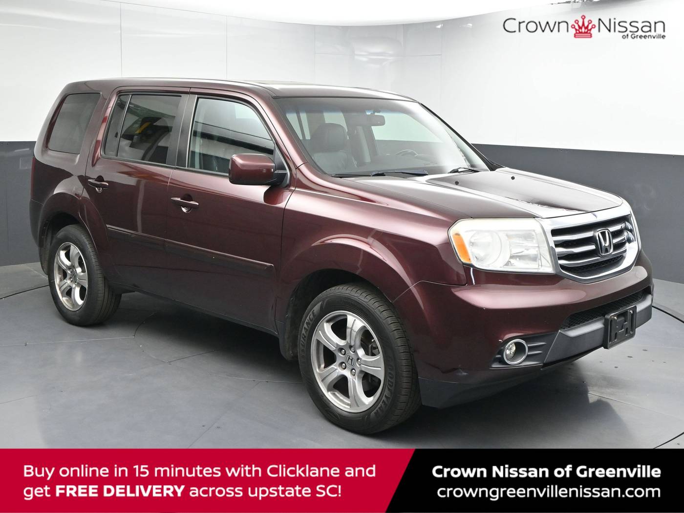 2015 Honda Pilot EX-L — SUV — 129,491 mi — Greenville, SC