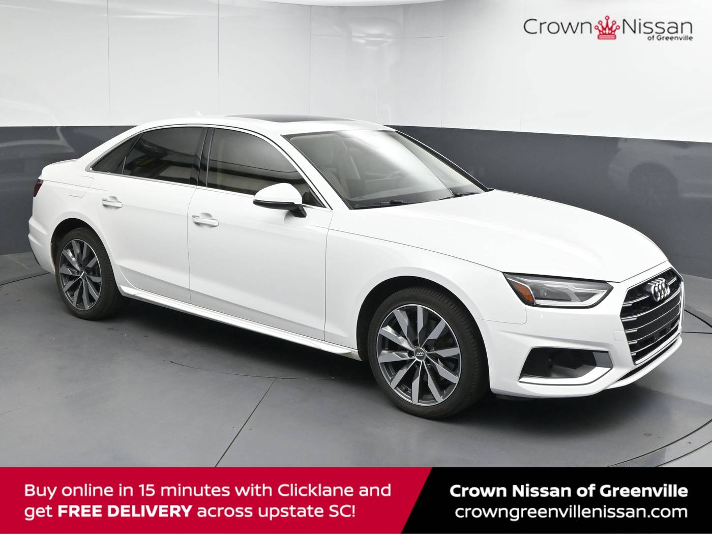2020 Audi A4 Premium — Sedan — 56,012 mi — Greenville, SC
