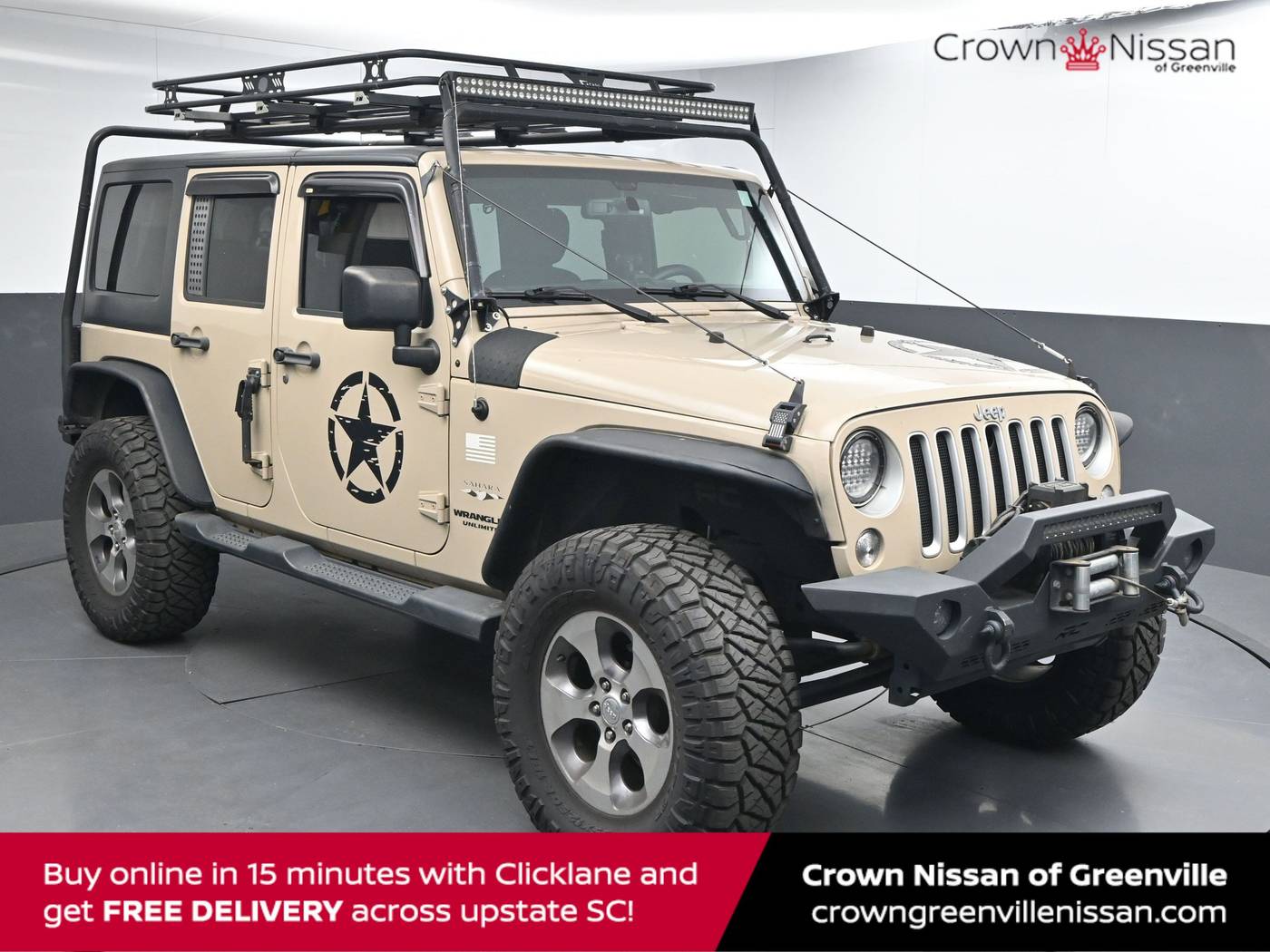 2016 Jeep Wrangler Sahara — SUV — 100,989 mi — Greenville, SC