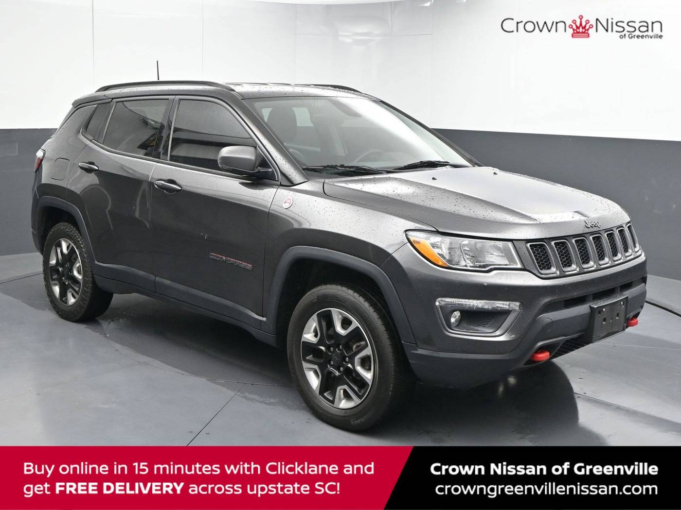 2018 Jeep Compass Trailhawk — SUV — 98,933 mi — Greenville, SC