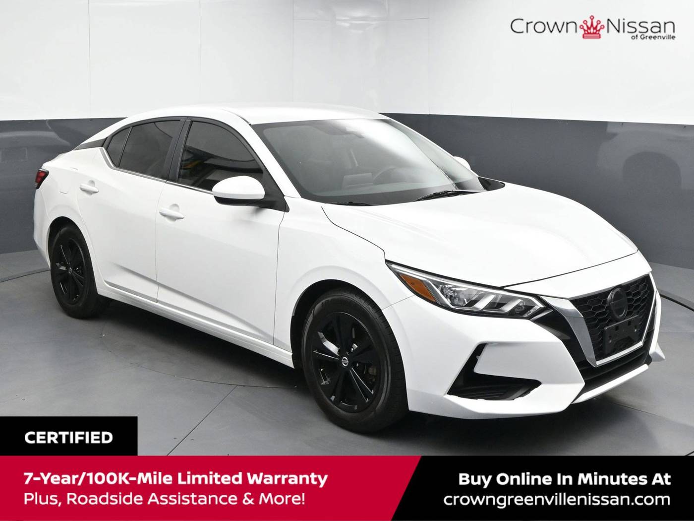 2021 Nissan Sentra SV — Sedan — 69,627 mi — Greenville, SC
