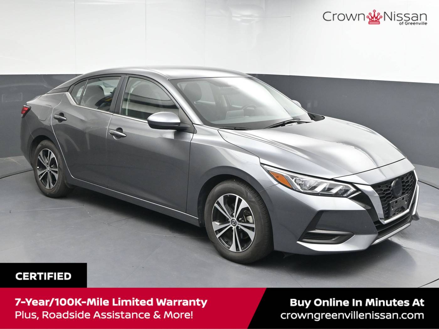 2023 Nissan Sentra SV — Sedan — 48,695 mi — Greenville, SC