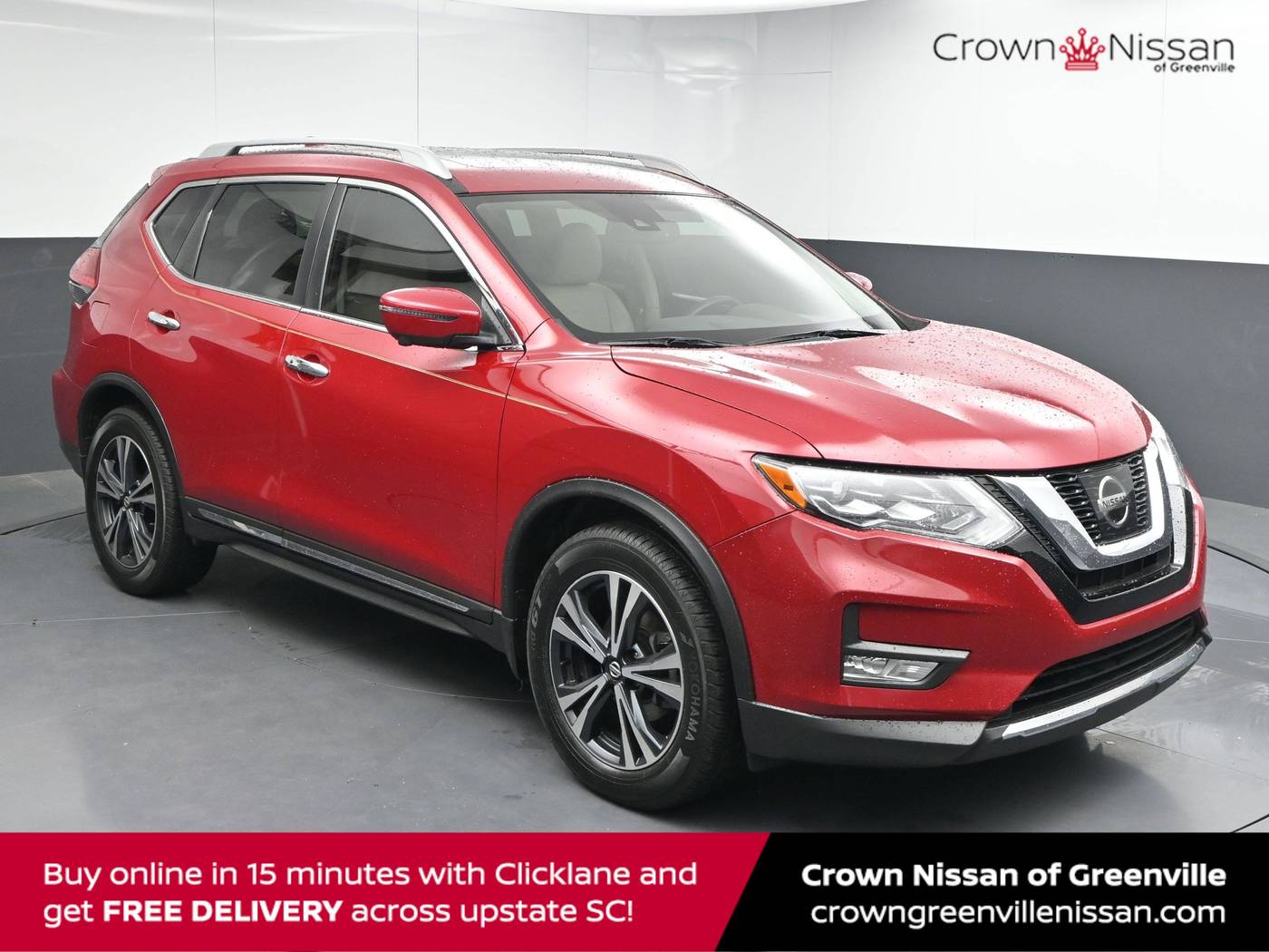 2017 Nissan Rogue SL — SUV — 97,188 mi — Greenville, SC