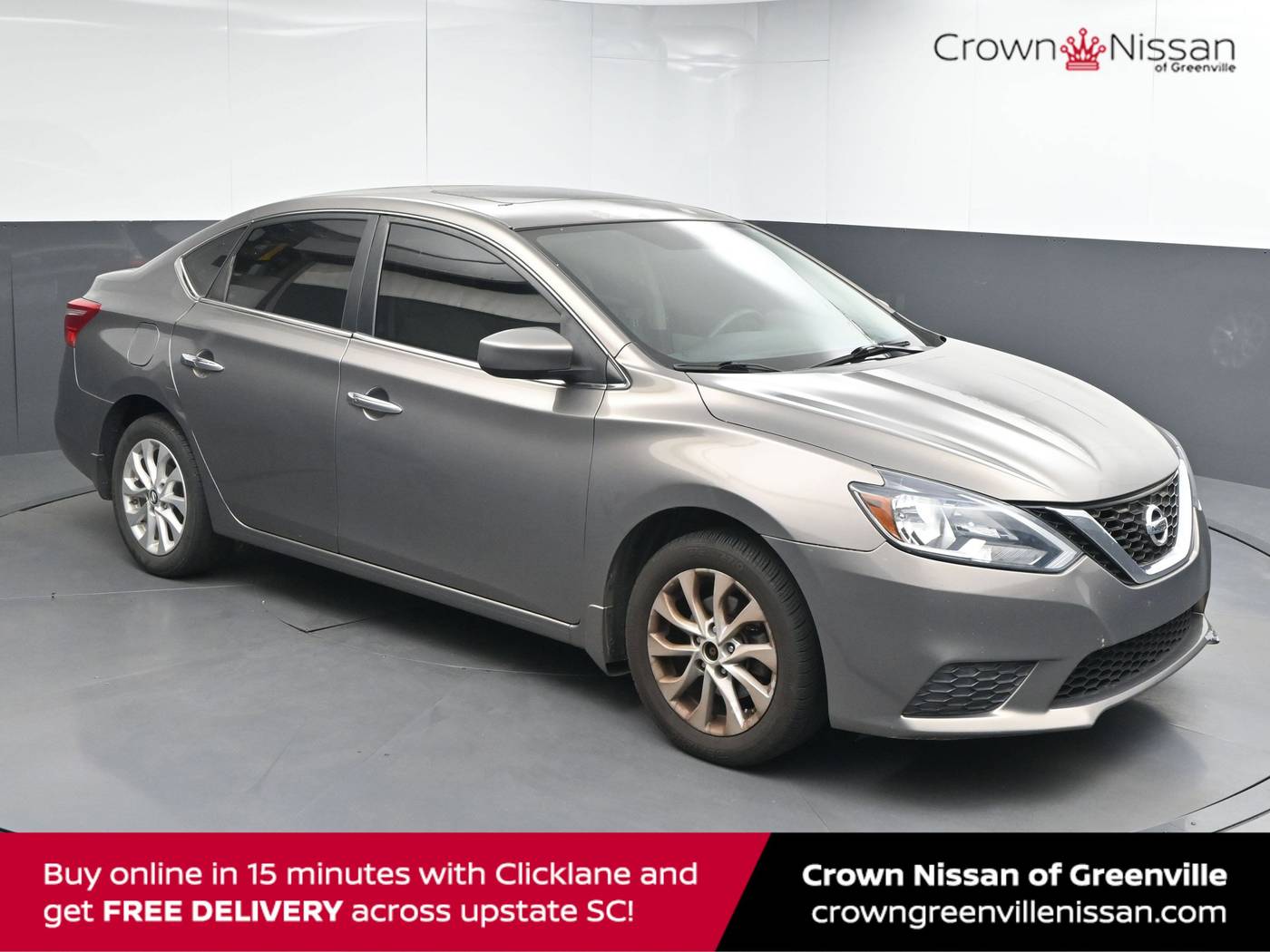 2016 Nissan Sentra SV — Sedan — 100,333 mi — Greenville, SC