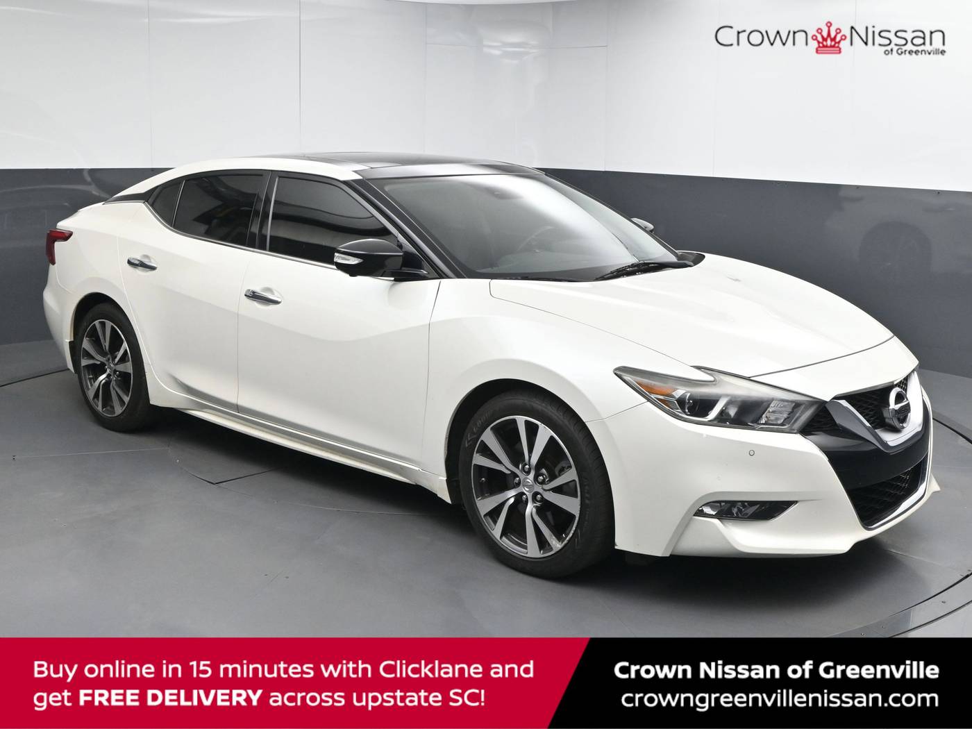 2016 Nissan Maxima Platinum — Sedan — 70,692 mi — Greenville, SC